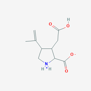 B014810 3-Pyrrolidineacetic acid, 2-carboxy-4-(1-methylethenyl)- CAS No. 73209-05-9