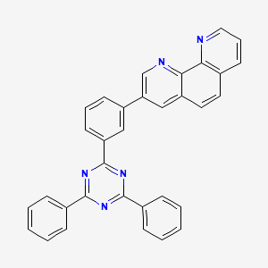 3-(3-(4,6-Diphenyl-1,3,5-triazin-2-yl)phenyl)-1,10-phenanthroline