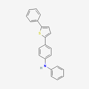 N-phenyl-4-(5-phenylthiophen-2-yl)aniline