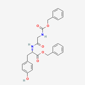 N-Cbz-glycyl-L-tyrosine benzyl ester