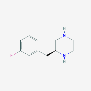 (S)-2-(3-fluorobenzyl)piperazine