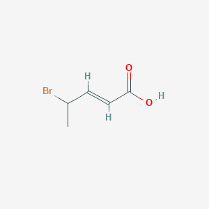 4-Bromopent-2-enoic acid