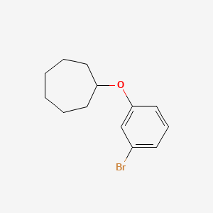 Cycloheptane, (3-bromophenoxy)-