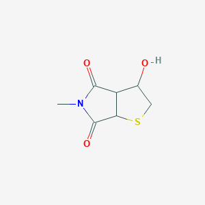3-hydroxy-5-methyltetrahydro-4H-thieno[2,3-c]pyrrole-4,6(5H)-dione