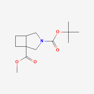 3-(Tert-butyl) 1-methyl 3-azabicyclo[3.2.0]heptane-1,3-dicarboxylate