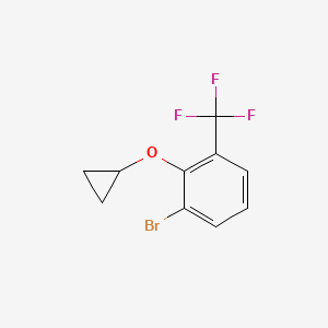 1-Bromo-2-cyclopropoxy-3-(trifluoromethyl)benzene