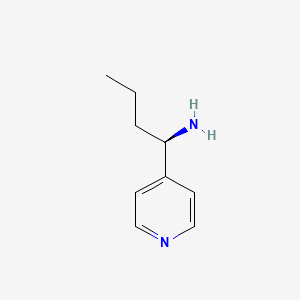 (1R)-1-(4-Pyridyl)butylamine