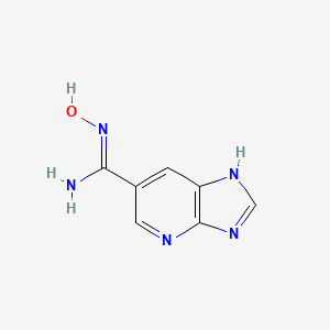 N'-hydroxy-1H-imidazo[4,5-b]pyridine-6-carboximidamide