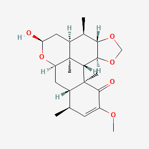 molecular formula C22H32O6 B14810624 Picrasinol B 