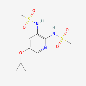 N,N'-(5-Cyclopropoxypyridine-2,3-diyl)dimethanesulfonamide