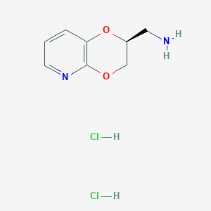 (S)-(2,3-Dihydro-[1,4]dioxino[2,3-b]pyridin-2-yl)methanamine dihydrochloride