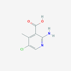 2-Amino-5-chloro-4-methylnicotinic acid