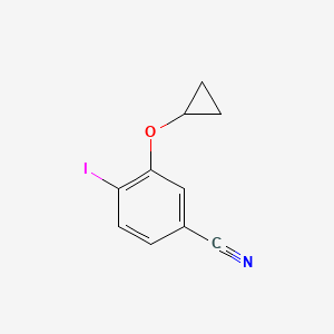 3-Cyclopropoxy-4-iodobenzonitrile