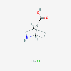 rac-(1S,4R,7S)-2-Azabicyclo[2.2.1]heptane-7-carboxylic acid hydrochloride