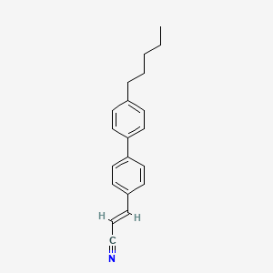 3-(4'-Pentyl-biphenyl-4-yl)-acrylonitrile