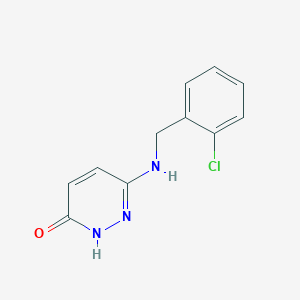 6-((2-Chlorobenzyl)amino)pyridazin-3-ol