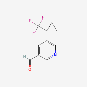 5-(1-(Trifluoromethyl)cyclopropyl)nicoTinaldehyde