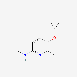 5-Cyclopropoxy-N,6-dimethylpyridin-2-amine