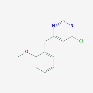 4-Chloro-6-(2-methoxybenzyl)pyrimidine