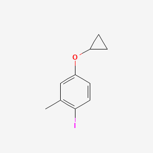 4-Cyclopropoxy-1-iodo-2-methylbenzene