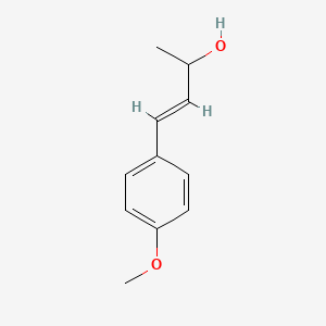 molecular formula C11H14O2 B14811071 4-(4-Methoxyphenyl)but-3-en-2-ol 