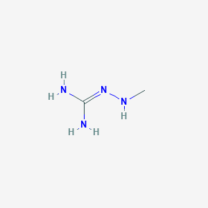 molecular formula C2H8N4 B14811099 1-(Methylamino)guanidine 