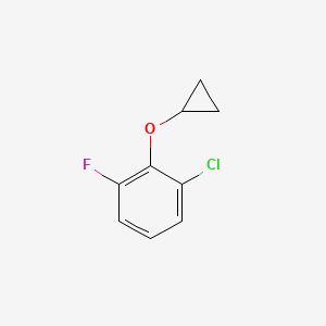 1-Chloro-2-cyclopropoxy-3-fluorobenzene