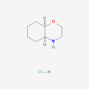 rac-(4aS,8aR)-Octahydro-2H-1,4-benzoxazine hydrochloride