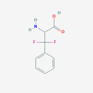 2-Amino-3,3-difluoro-3-phenylpropanoic acid