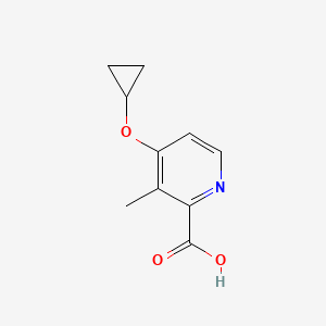 4-Cyclopropoxy-3-methylpicolinic acid