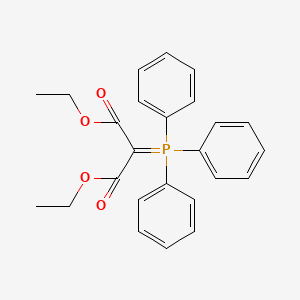 Diethyl (triphenyl-lambda~5~-phosphanylidene)propanedioate