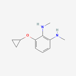 3-Cyclopropoxy-N1,N2-dimethylbenzene-1,2-diamine