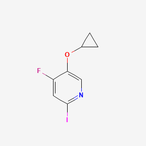 5-Cyclopropoxy-4-fluoro-2-iodopyridine