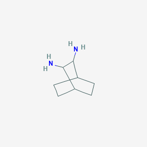 molecular formula C8H16N2 B14811586 Bicyclo[2.2.2]octane-2,3-diamine 