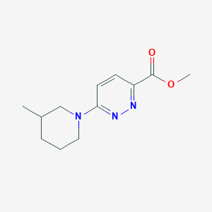 Methyl 6-(3-methylpiperidin-1-yl)pyridazine-3-carboxylate