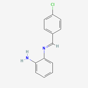 N-[(E)-(4-chlorophenyl)methylidene]benzene-1,2-diamine