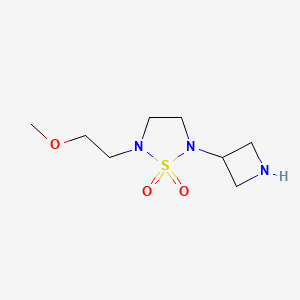 2-(Azetidin-3-yl)-5-(2-methoxyethyl)-1,2,5-thiadiazolidine 1,1-dioxide