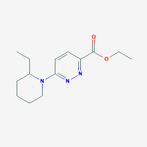 Ethyl 6-(2-ethylpiperidin-1-yl)pyridazine-3-carboxylate