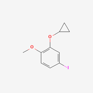 2-Cyclopropoxy-4-iodo-1-methoxybenzene