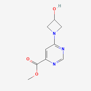 Methyl 6-(3-hydroxyazetidin-1-yl)pyrimidine-4-carboxylate