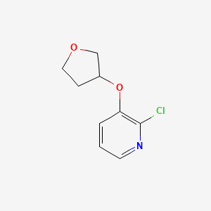 2-Chloro-3-((tetrahydrofuran-3-yl)oxy)pyridine