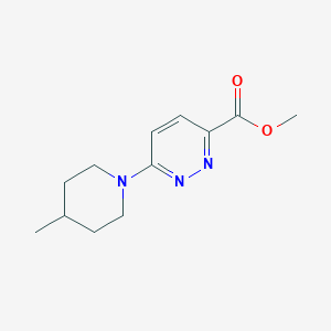 Methyl 6-(4-methylpiperidin-1-yl)pyridazine-3-carboxylate