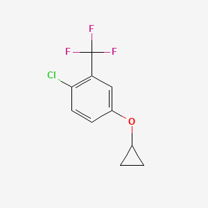 1-Chloro-4-cyclopropoxy-2-(trifluoromethyl)benzene