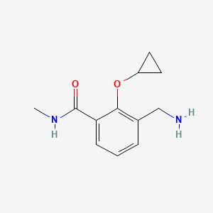 3-(Aminomethyl)-2-cyclopropoxy-N-methylbenzamide