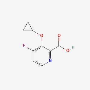 3-Cyclopropoxy-4-fluoropicolinic acid