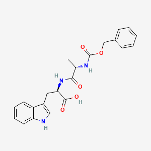 (R)-2-((S)-2-(((Benzyloxy)carbonyl)amino)propanamido)-3-(1H-indol-3-yl)propanoic acid