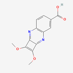 1,2-Dimethoxycyclobuta[b]quinoxaline-5-carboxylic acid