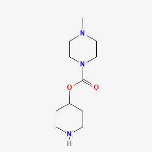 Piperidin-4-yl 4-methylpiperazine-1-carboxylate