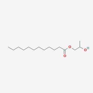 molecular formula C15H30O3 B148120 2-羟丙基月桂酸 CAS No. 27194-74-7