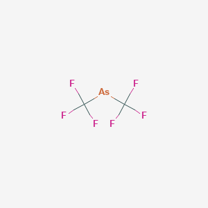 molecular formula C2AsF6 B14812022 Bis(trifluoromethyl)arsine 